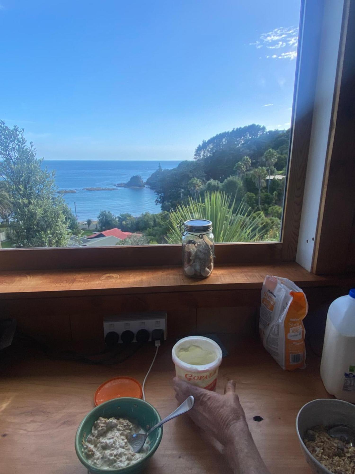 Kereru Cabin - Spectacular Seaviews, Rustic, Glamping Eco Adventure Palm Beach Dış mekan fotoğraf